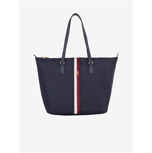 Tmavomodrá dámska kabelka Tommy Hilfiger Poppy Tote Corp.