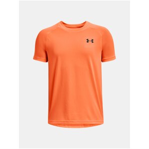 Oranžové športové tričko Under Armour UA Tech 2.0 SS