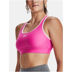 Ružová športová podprsenka Under Armour UA HG Armour Mid Padless