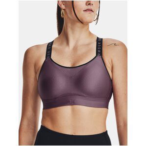 Fialová športová podprsenka Under Armour UA Infinity High Bra