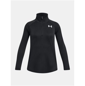 Čierne športové Under Armour Tech Graphic 1/2 Zip