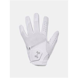 Biela dámska golfová kožená rukavica Under Armour UA Women IsoChill Golf Glove (1ks)