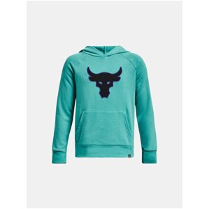 Tyrkysová mikina Under Armour Pjt Rck Brhm Bull Aplique HD