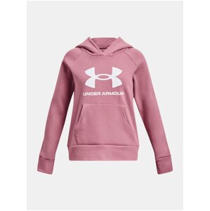 Ružová mikina Under Armour UA Rival Fleece BL Hoodie