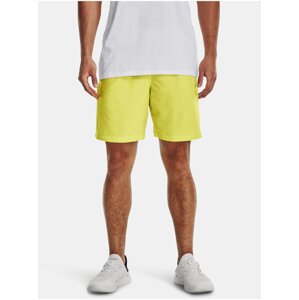 Žlté športové kraťasy Under Armour UA Woven Graphic Shorts