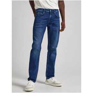 Tmavomodré pánske slim fit džínsy Pepe Jeans