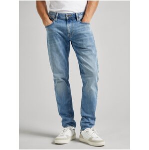 Svetlomodré pánske straight fit džínsy Pepe Jeans