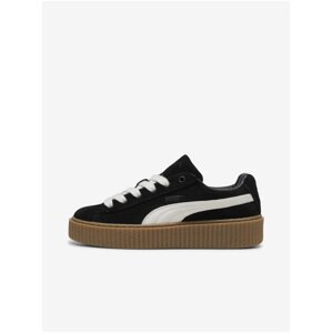 Čierne dámske semišové tenisky PUMA X FENTY Creeper Phatty