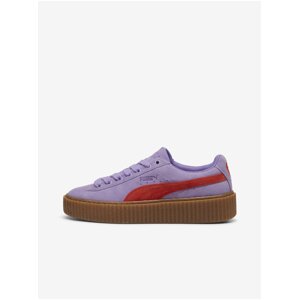 Fialové dámske semišové tenisky PUMA X FENTY Creeper Phatty