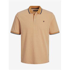 Oranžové pánske polo tričko Jack & Jones Bluwin