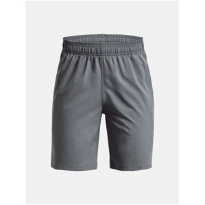 Šedé športové kraťasy Under Armour UA Woven Graphic Shorts