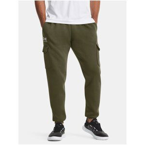 Kaki tepláky Under Armour UA Essential Flc Cargo Pant