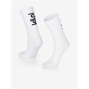 Biele unisex ponožky Kilpi CYCLER-U