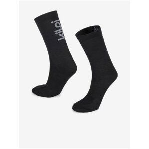 Čierne unisex ponožky Kilpi CYCLER-U