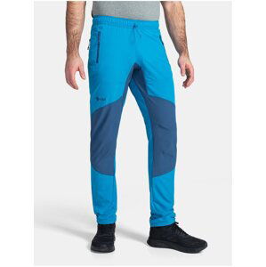 Modré pánske outdoorové nohavice Kilpi Arandi-M