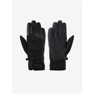 Čierne softshellové rukavice Kilpi Cinqo