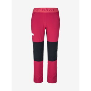 Tmavo ružové dievčenské športové nohavice Kilpi KARIDO