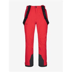Červené pánske lyžiarske nohavice Kilpi METHONE