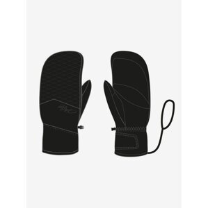 Čierne dámske lyžiarske rukavice Kilpi DEVINE