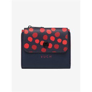 Červeno-modrá dámska vzorovaná peňaženka VUCH Fifi