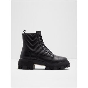 Čierne dámske zimné členkové topánky ALDO Montrose