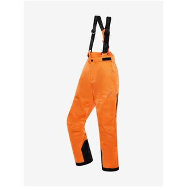 Oranžové detské lyžiarske nohavice s membránou ptx ALPINE PRE Osago