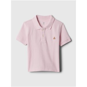 Ružové chlapčenské polo tričko GAP