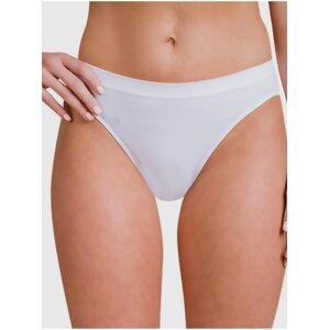 Biele dámske bezšvové nohavičky BELLINDA Seamless Microfibre Minislip