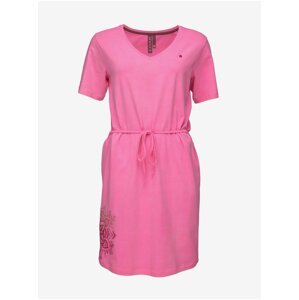 Ružové dámske šaty LOAP ABZOKA