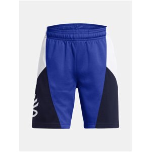 Tmavomodré športové kraťasy Under Armour Curry Boys Splash Short