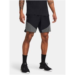 Čierne športové kraťasy Under Armour UA Peak Woven Hybrid Short