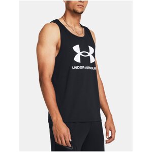 Čierne tielko Under Armour UA SPORTSTYLE LOGO TANK