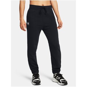 Čierne športové tepláky Under Armour UA Rival Terry Jogger