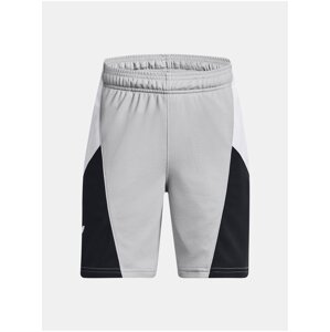 Svetlosivé športové kraťasy Under Armour Curry Boys Splash Short