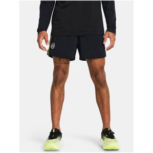 Čierne športové kraťasy Under Armour UA RUN ANYWHERE 5'' SHORTS