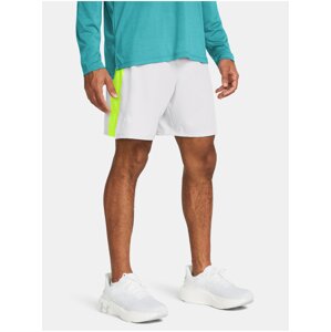 Biele športové kraťasy Under Armour LAUNCH ELITE 7'' SHORT