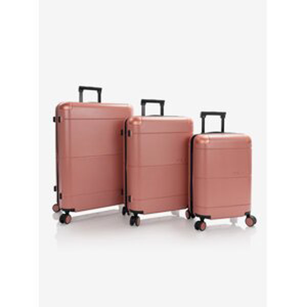 Súprava troch cestovných kufrov Heys Zen S,M,L Coral
