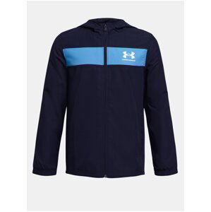 Tmavomodrá športová bunda Under Armour UA Sportstyle Windbreaker