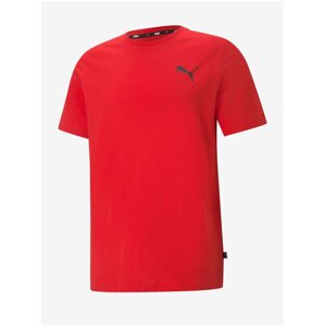 Červené pánske tričko Puma ESS Small Logo Tee