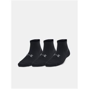 Súprava troch párov ponožiek Under Armour UA Essential 3pk Qtr Yth