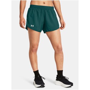 Petrolejové športové kraťasy Under Armour UA Fly By 3'' Shorts