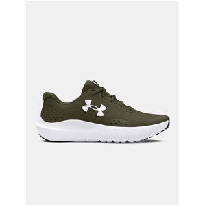 Kaki bežecké tenisky Under Armour UA BGS Surge 4