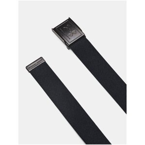 Čierny chlapčenský opasok Under Armour B Stretch Webbing Belt