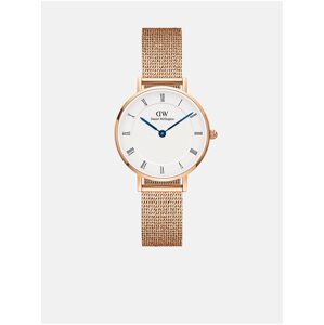 Ružovo-zlaté dámske hodinky Daniel Wellington mesh Petite Melrose