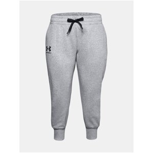 Sivé dámske tepláky Under Armour UA Rival Fleece Joggers