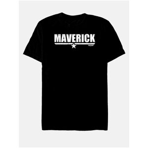 Čierne unisex tričko Paramount Maverick