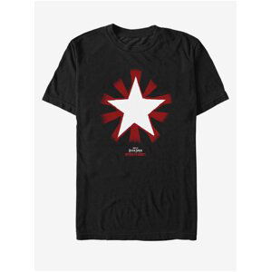 Čierne unisex tričko Marvel Star Chavez