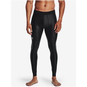 Čierne pánske legíny Under Armour UA HG IsoChill Leggings-BLK