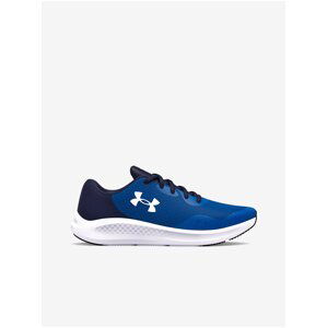 Modré detské tenisky Under Armour UA BGS Charged Pursuit 3-BLU