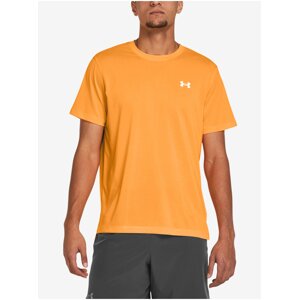 Oranžové pánske športové tričko Under Armour UA LAUNCH SHORTSLEEVE